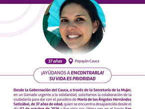🚨 ¡AYÚDANOS A ENCONTRARLA! SU VIDA ES PRIORIDAD
