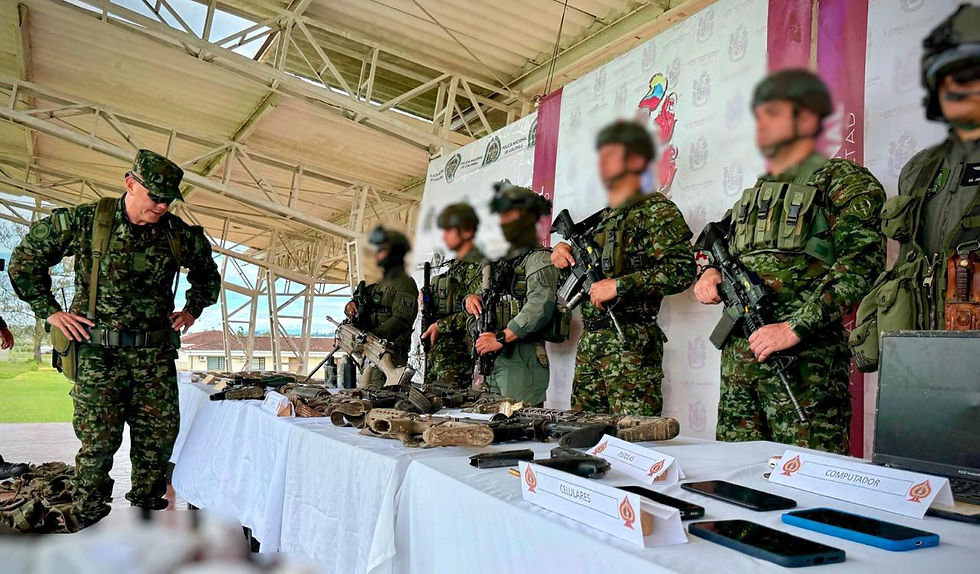 Operación militar deja como resultado la neutralización de 5 insurgentes en zona rural de El Tambo Cauca