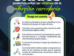 ¡Unidos contra la extorsión!