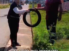 Las llantas en desuso son criaderos de zancudos