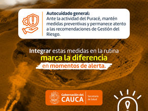 Alerta Naranja – Volcán Puracé