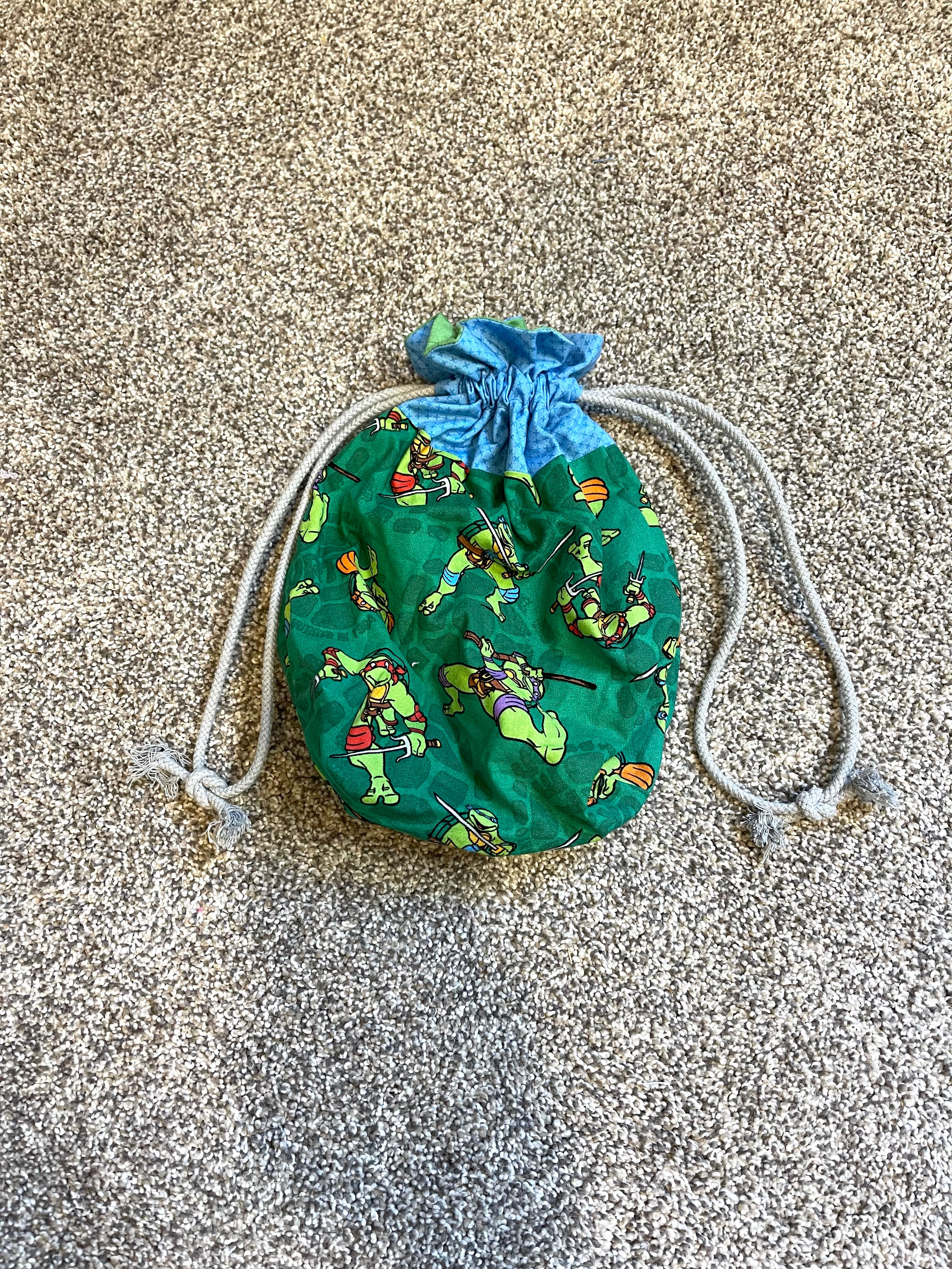 Teenage Mutant Ninja Turtle Drawstring Bag