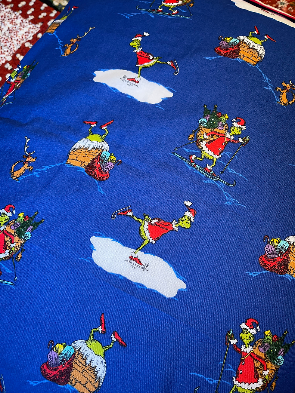 Thumbnail: Blue Grinch Pillowcase