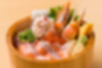 かに盛り7点サーモン丼