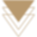 Abstract dark gold triangle icon