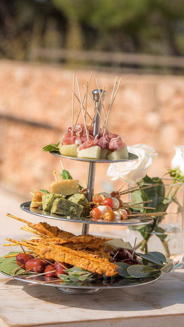 Perfektes Hochzeits Catering in Ibiza