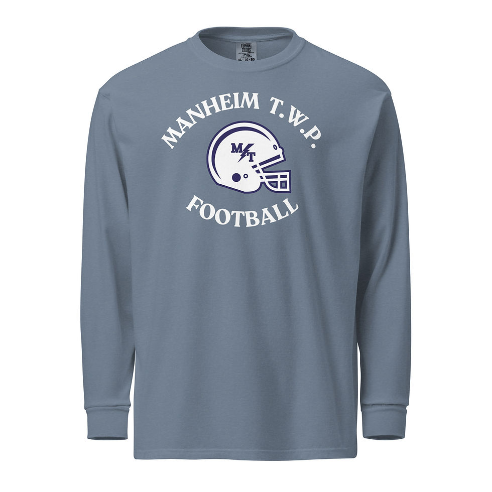 Thumbnail: Garment-dyed heavyweight long-sleeve shirt