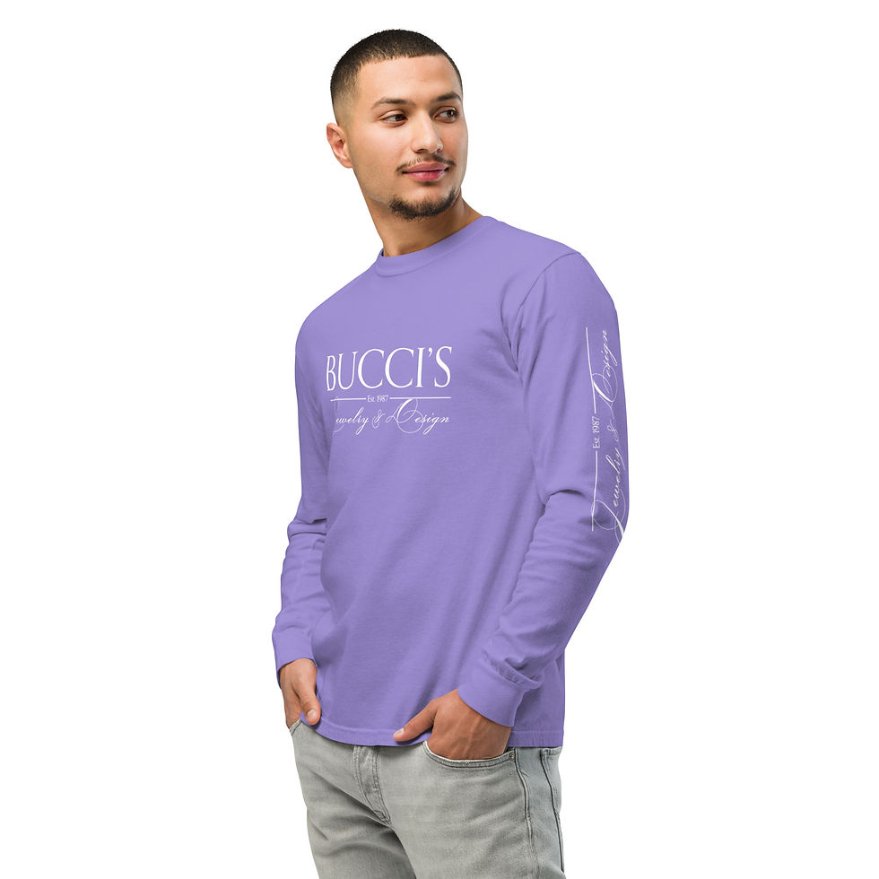 Thumbnail: Bucci Garment-dyed Heavyweight Long-sleeve Shirt