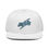 Thumbnail: Streaks Stitched Badge Snapback Hat