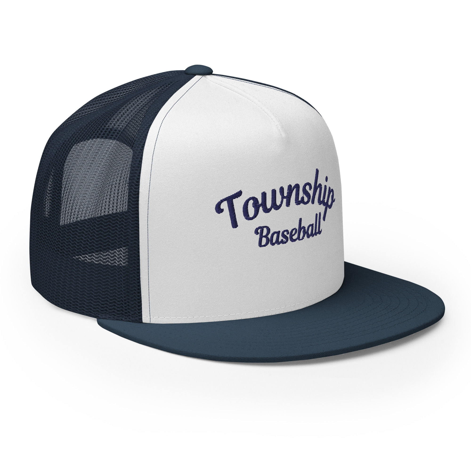 Blue Township Baseball Five Panel Trucker Cap