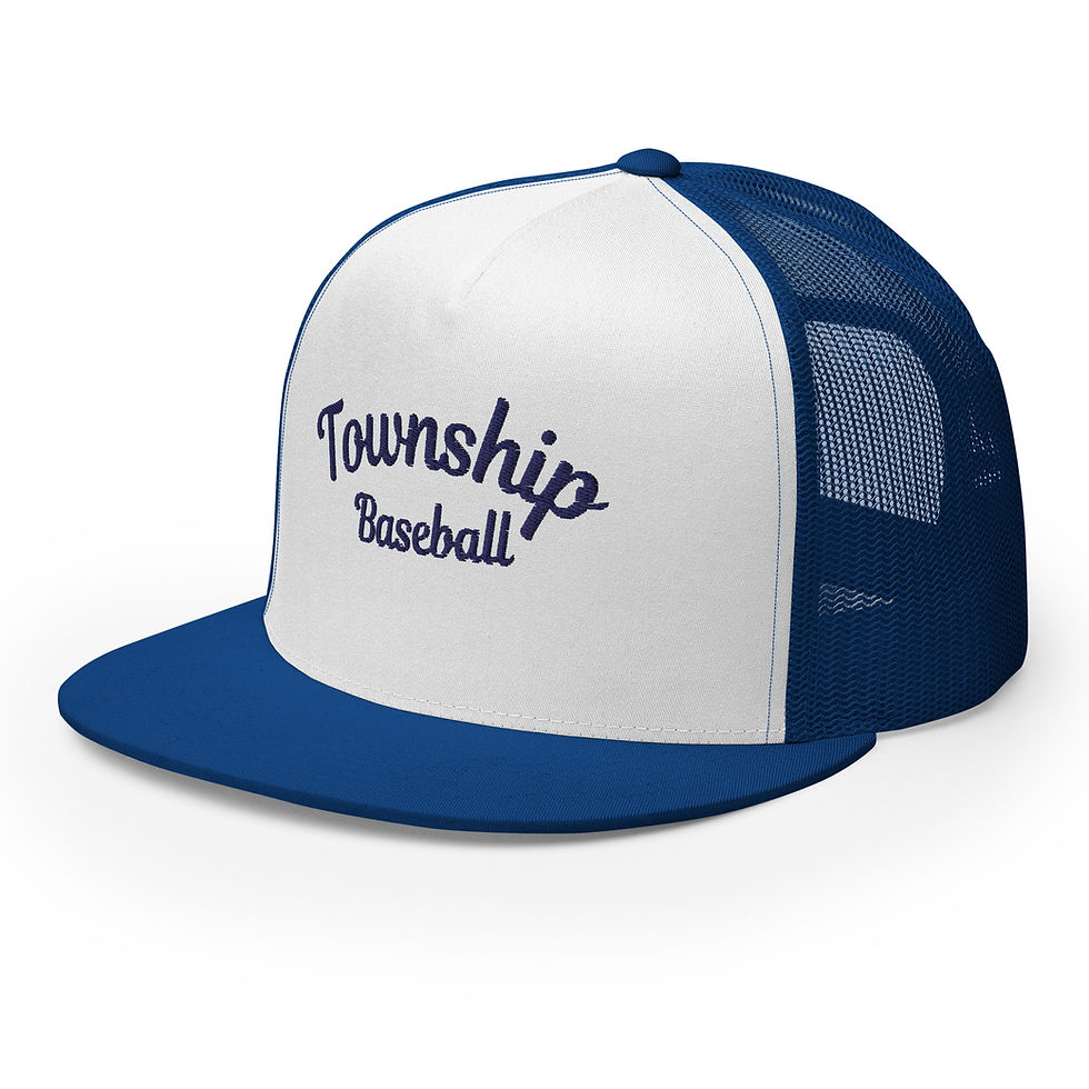 Thumbnail: Blue Township Baseball Five Panel Trucker Cap
