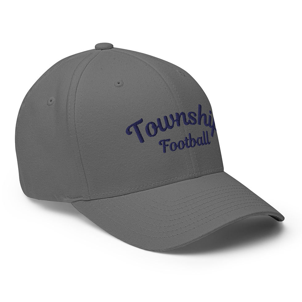 Thumbnail: Blue Township Football Structured Twill Cap
