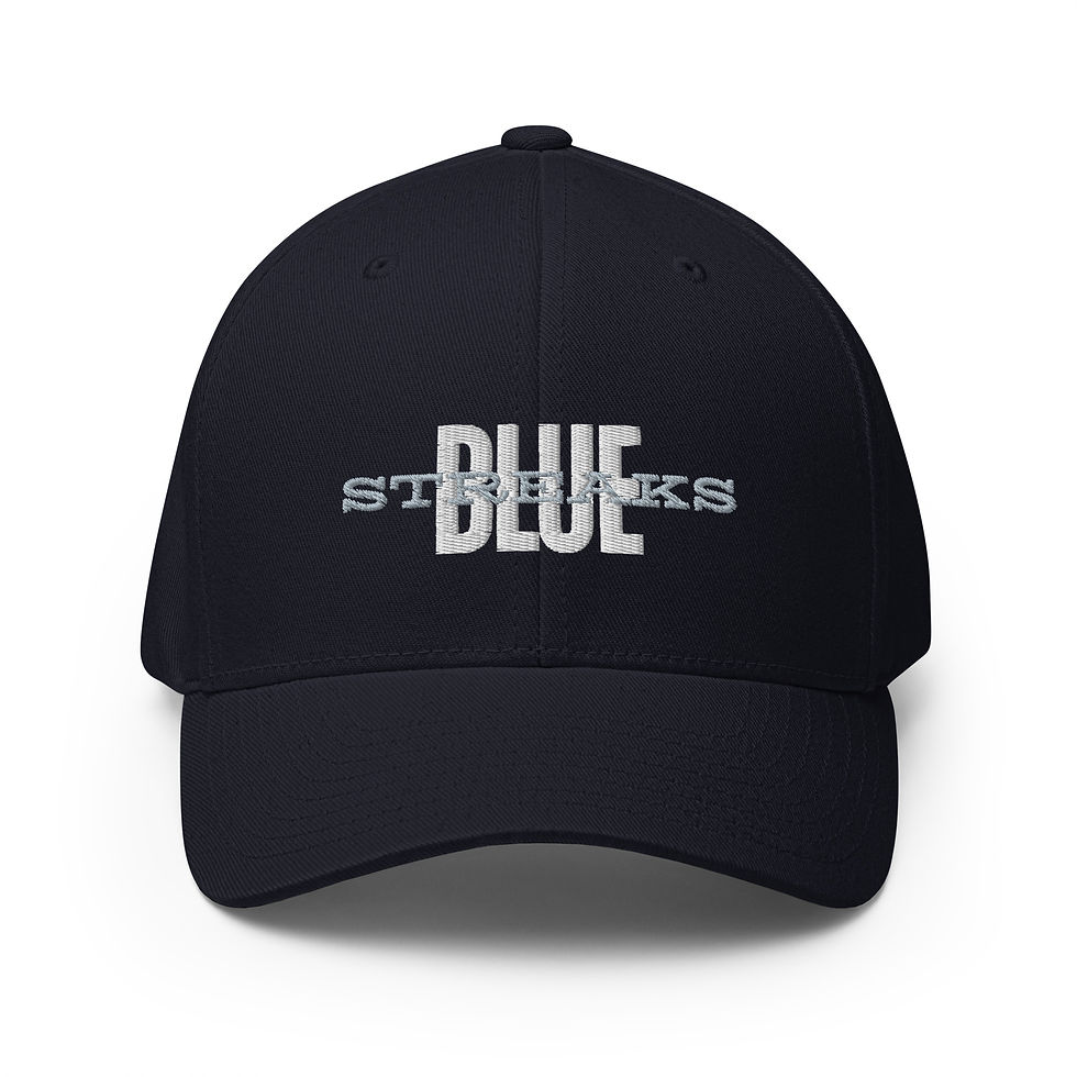 Thumbnail: Township Blue Streaks Structured Twill Cap