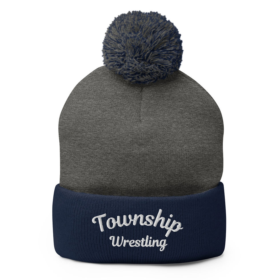 Thumbnail: Township Wrestling Pom-Pom Beanie