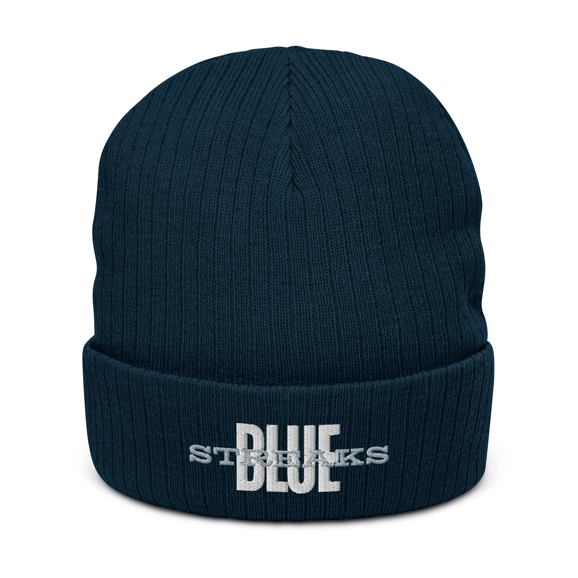 Township Blue Streaks Ribbed knit beanie