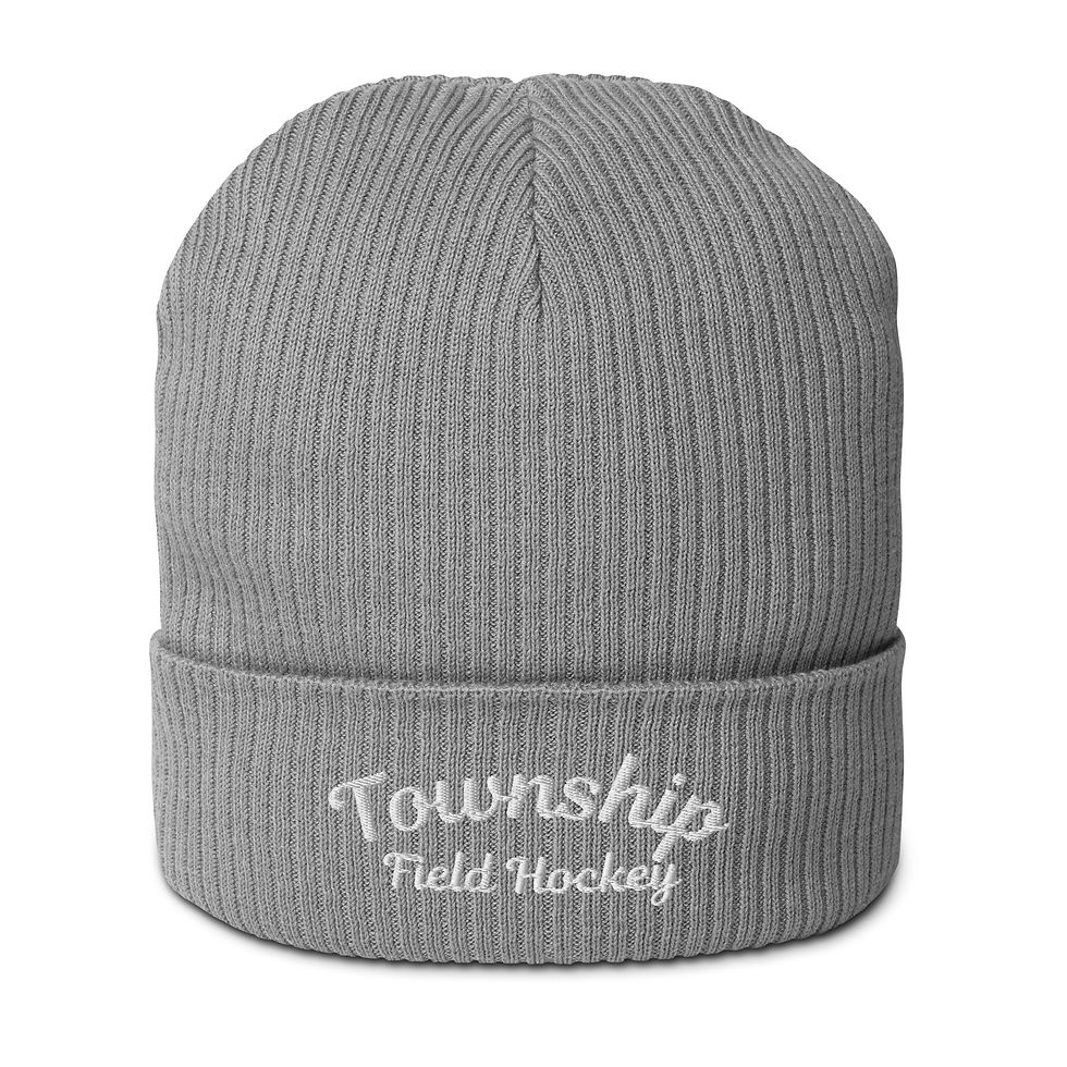 Thumbnail: Township Field Hockey Organic ribbed beanie