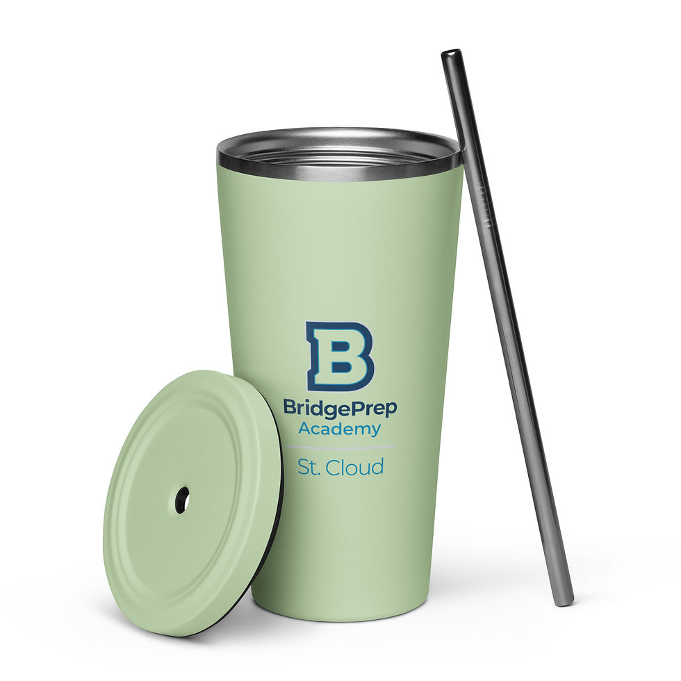 Thumbnail: Insulated tumbler with a straw