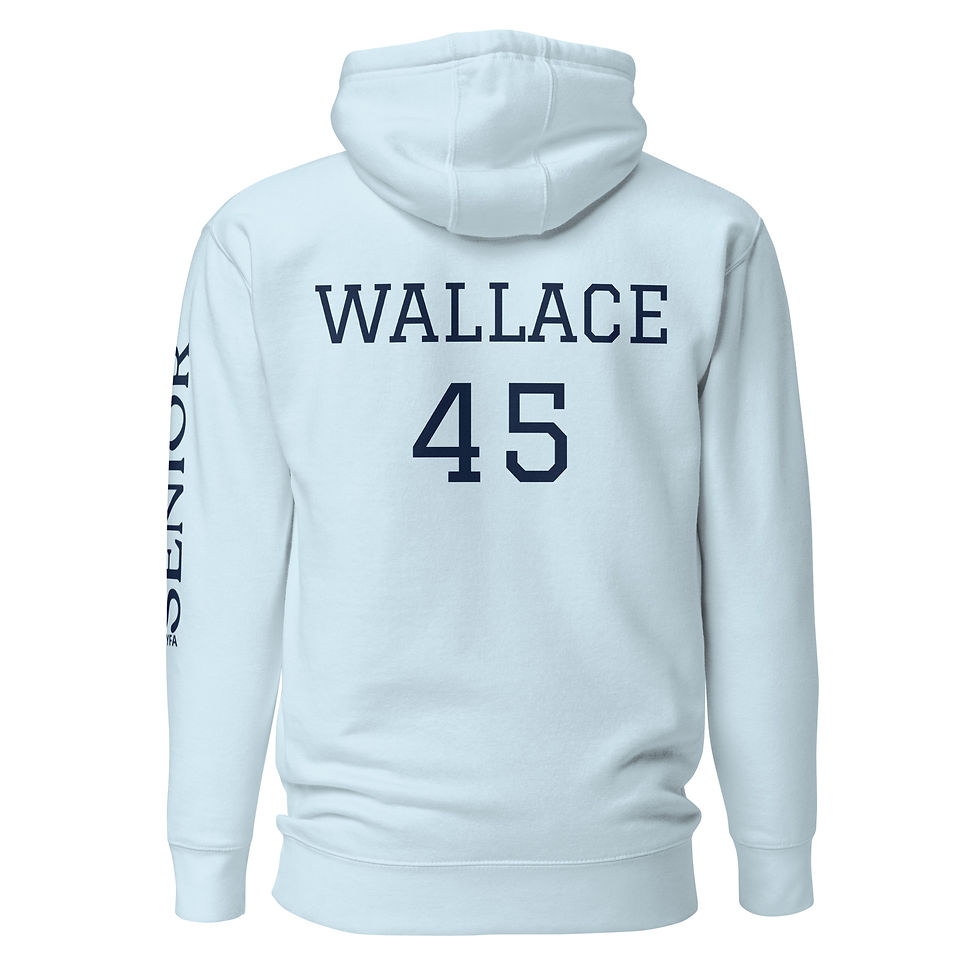 Thumbnail: Wallace Homecoming Light Unisex Hoodie
