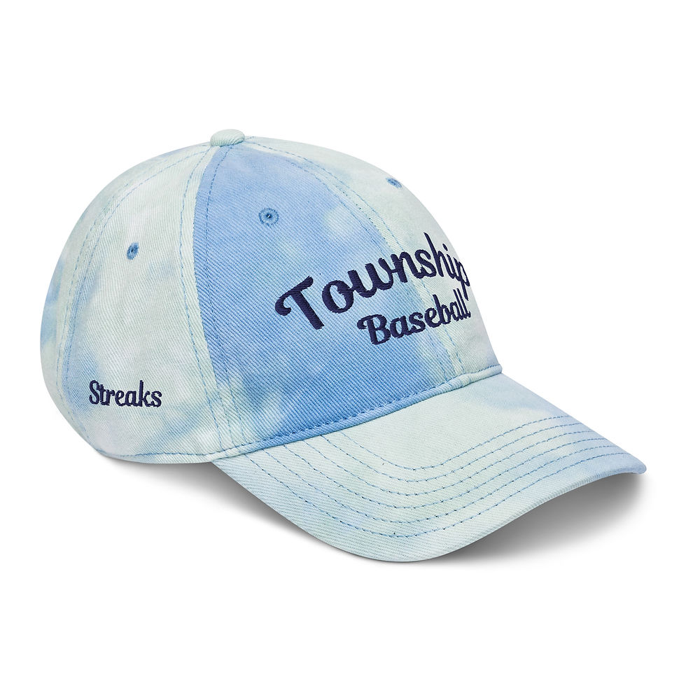 Blue Township Baseball Tie Dye Hat