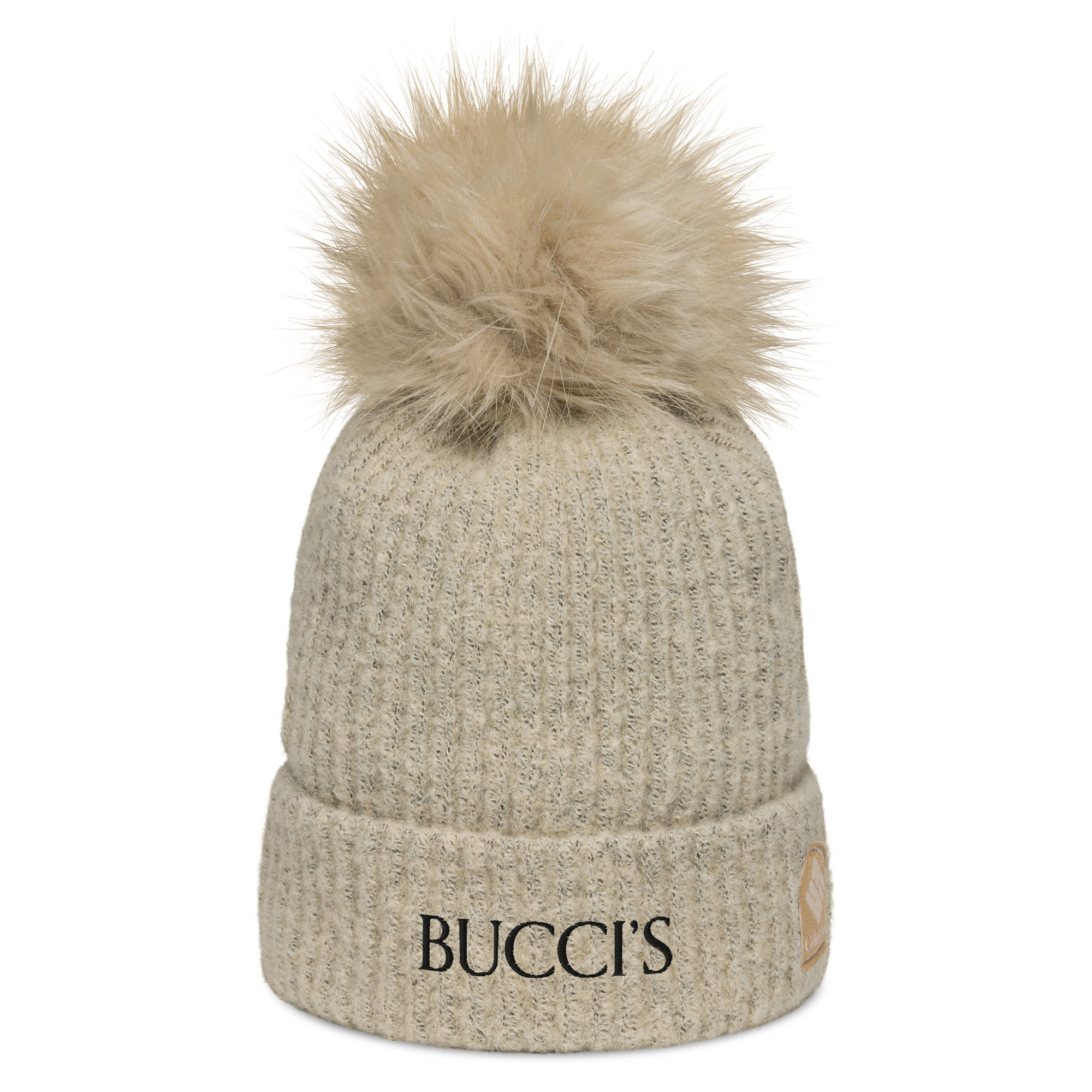 Bucci Columbia Pom-Pom Beanie
