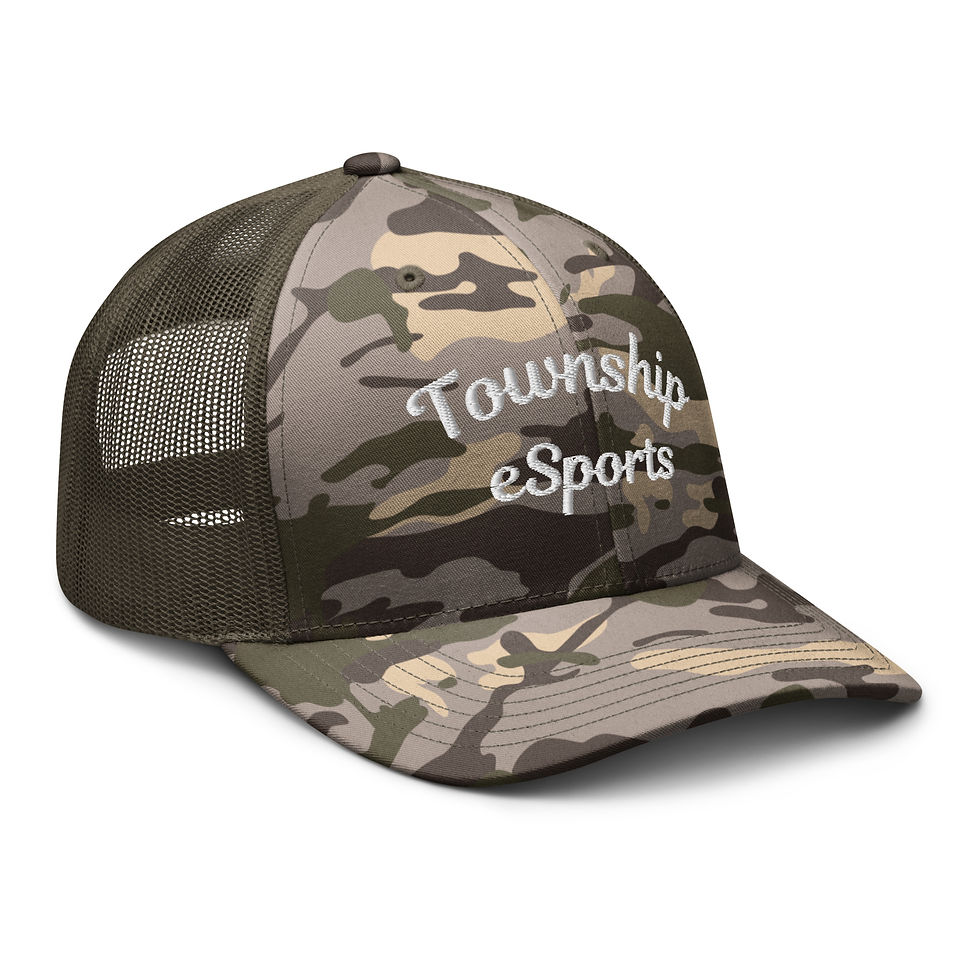 Township eSports Camouflage Trucker Hat