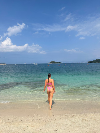 Küste Albanien, Ksamil, Strand, Meer