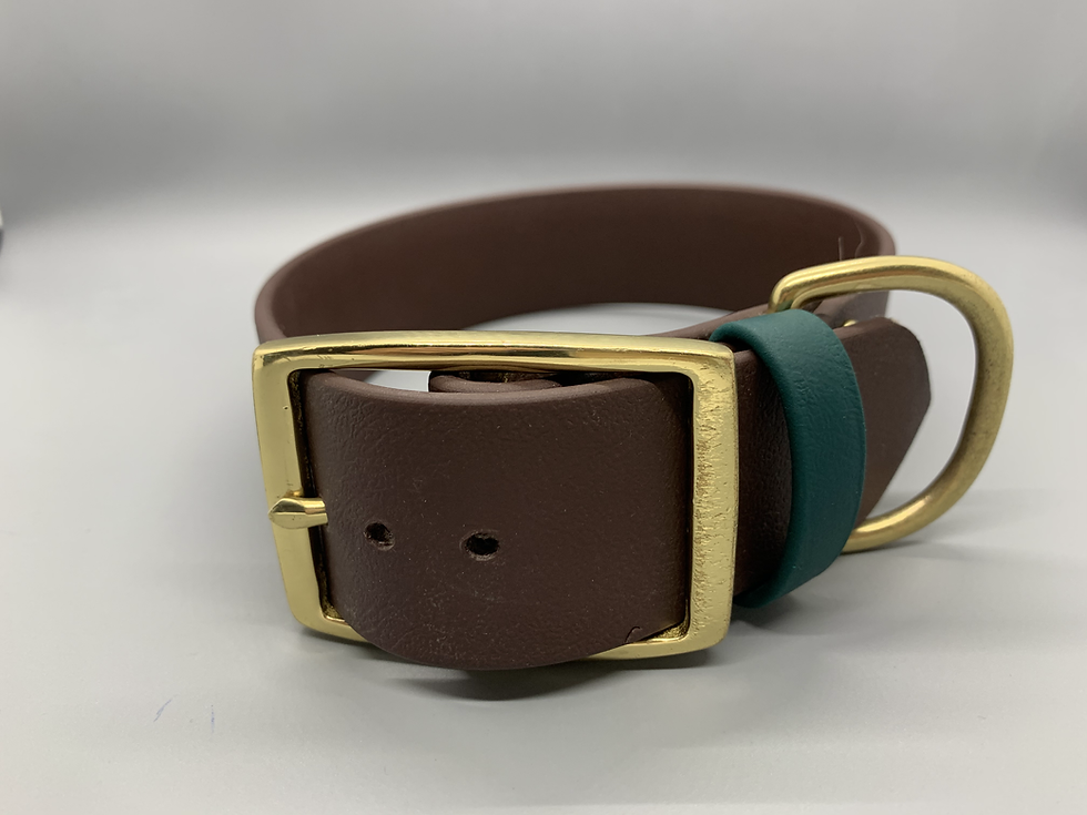 Thumbnail: Brown Harbor Hound Biothane Collar