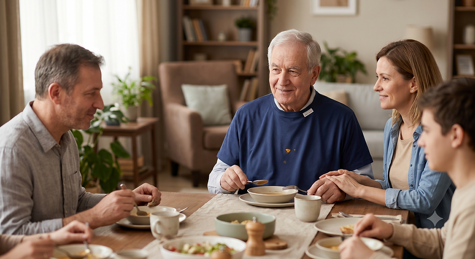 Why a Silicone Bib Is Not the Solution for Dignified Adult Dining