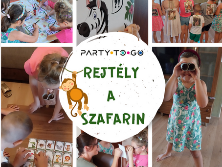 Rejtély a szafarin – így lesz felejthetetlen a gyerekzsúr (PartyBox ötlet)