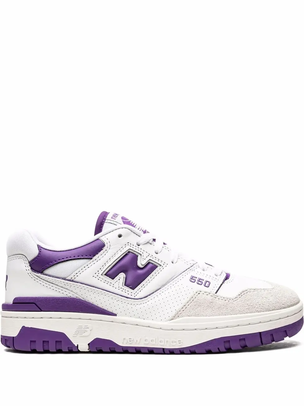 New Balance 550, White/Purple