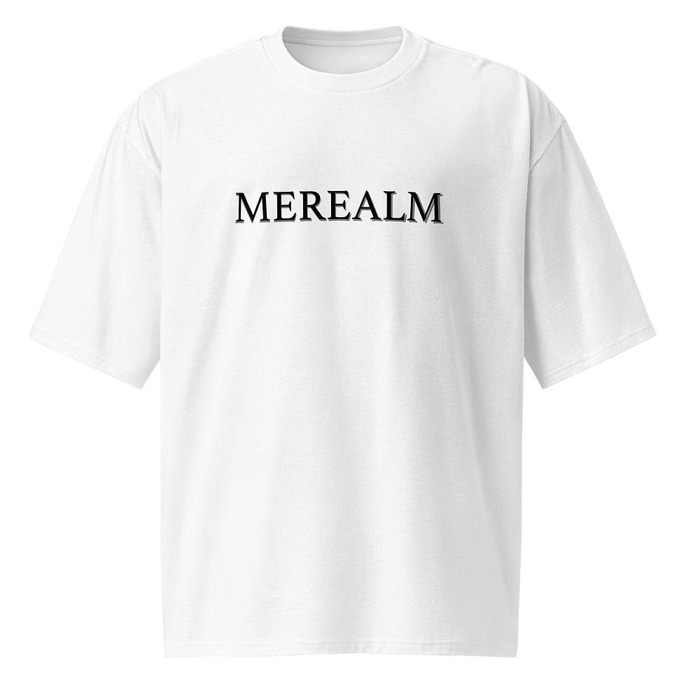 Thumbnail: merealm basic oversized t-shirt