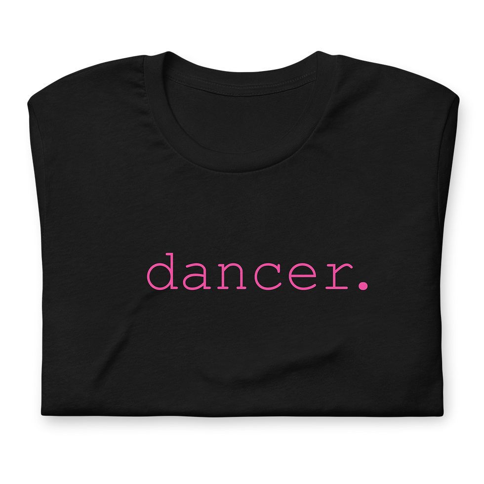 Thumbnail: dancer. conventions t-shirt