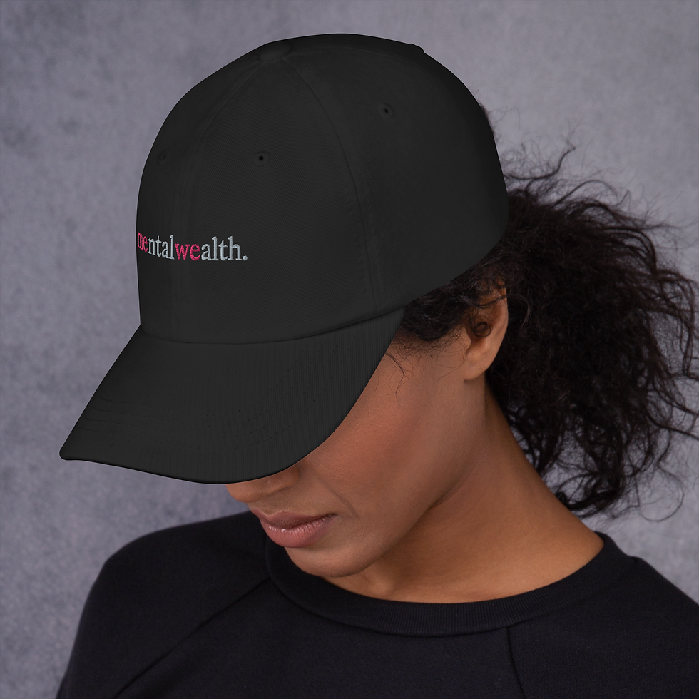 Thumbnail: (me)ntal(we)alth. hat. awareness pink