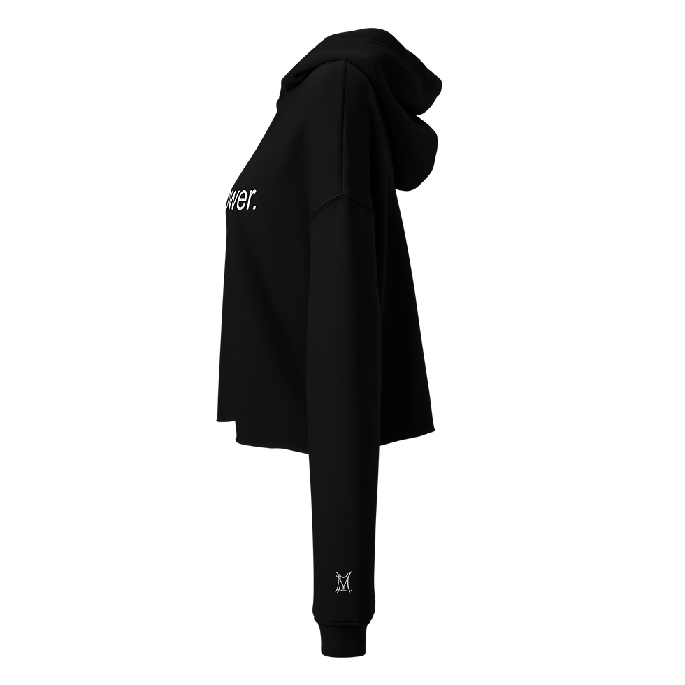 Thumbnail: empower. women's crop hoodie