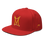 Thumbnail: emblem flat bill cap. layered gold