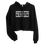 Thumbnail: line-set crop hoodie