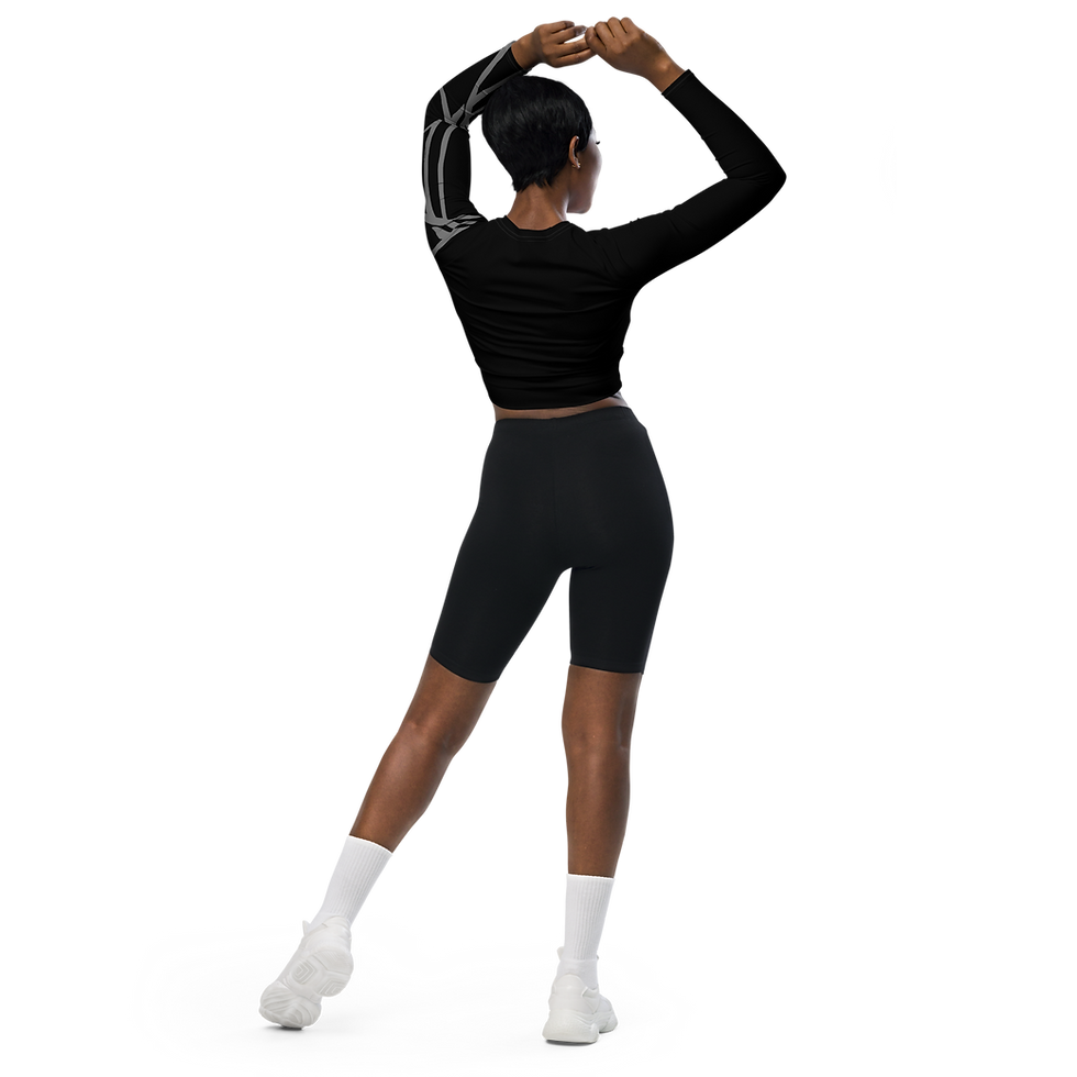 Thumbnail: women's emblem tatted long-crop thermal