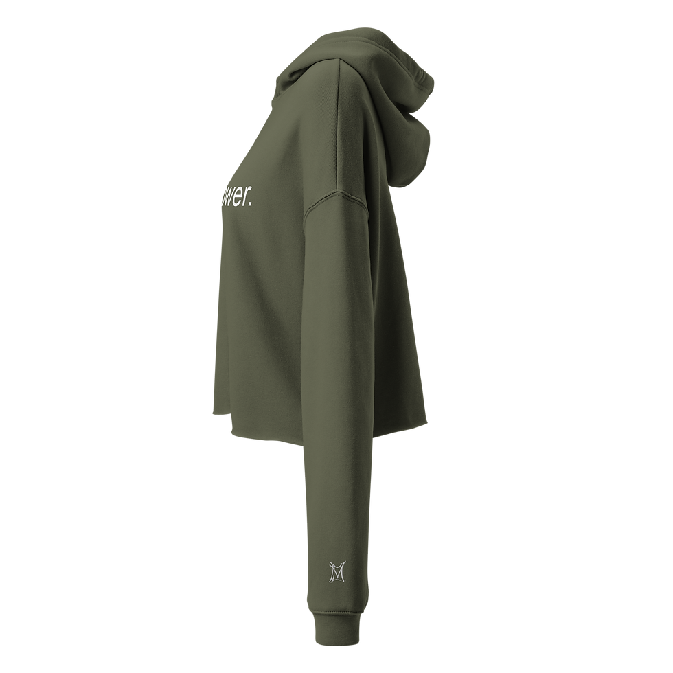 Thumbnail: empower. women's crop hoodie