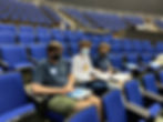 three possible dads in rehearsal