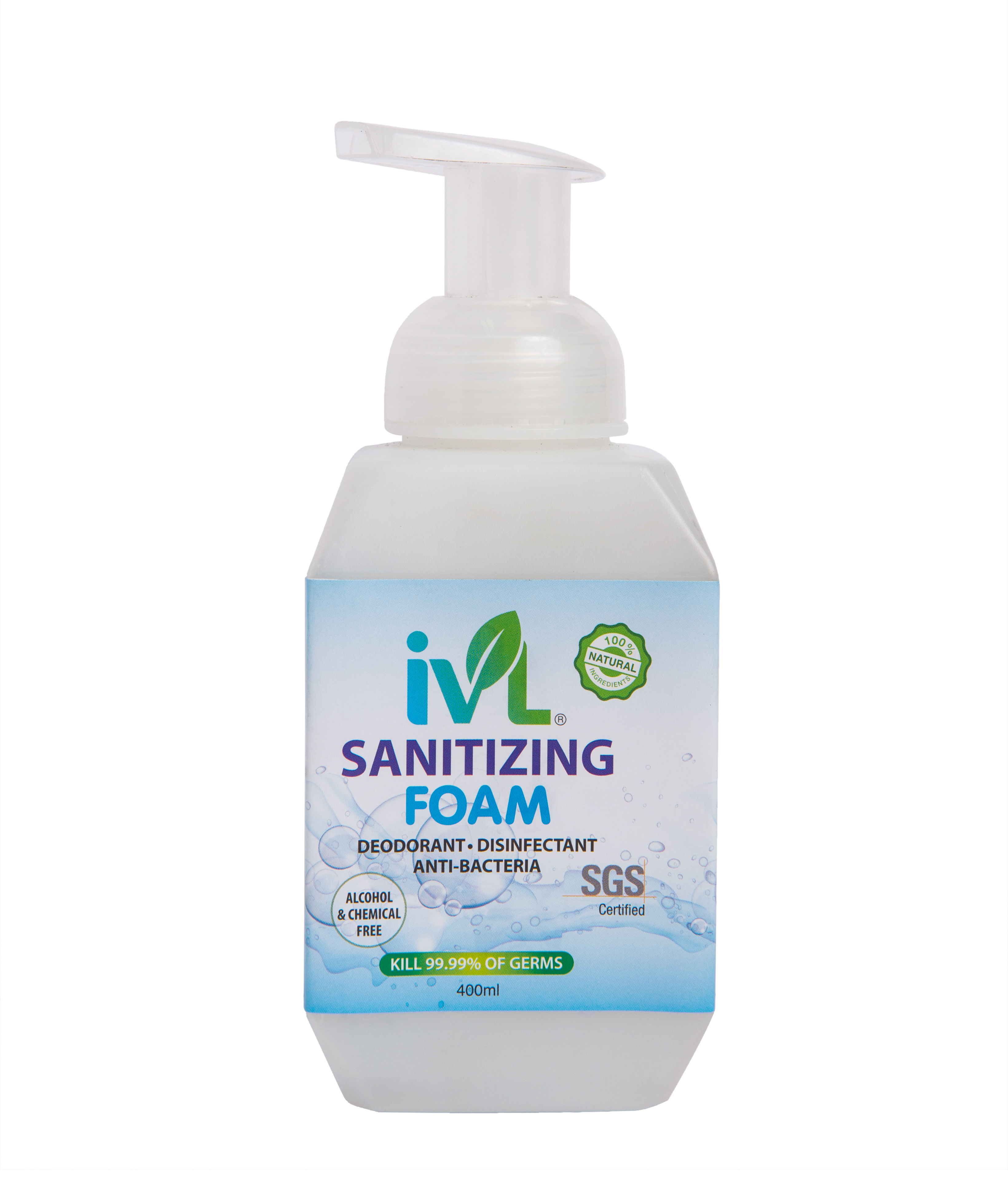IVL Sanitizer(Foam) - Family Pack 400ml