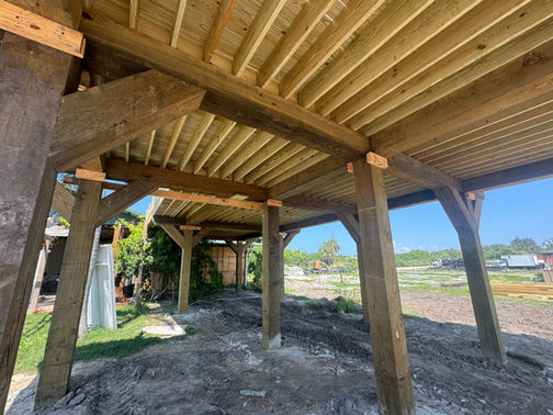 Beer Garden Deck, Pole Barn, PEMB, Metal Buildings, A Better Product Inc, ABP