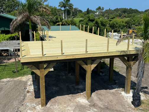 Beer Garden Deck, Pole Barn, PEMB, Metal Buildings, A Better Product Inc, ABP