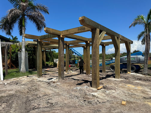 Beer Garden Deck, Pole Barn, PEMB, Metal Buildings, A Better Product Inc, ABP