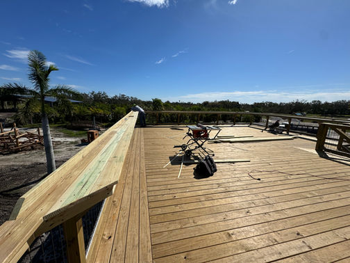 Beer Garden Deck, Pole Barn, PEMB, Metal Buildings, A Better Product Inc, ABP