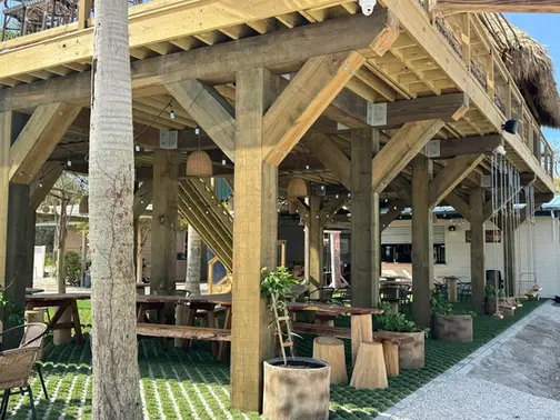 Beer Garden Deck, Pole Barn, PEMB, Metal Buildings, A Better Product Inc, ABP