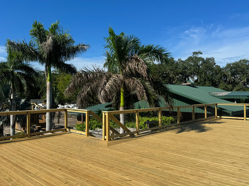 Beer Garden Deck, Pole Barn, PEMB, Metal Buildings, A Better Product Inc, ABP