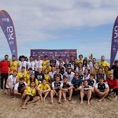 La UPV se alza en el CADU de Ultimate Frisbee tras una jornada marcada por la lluvia en San Juan