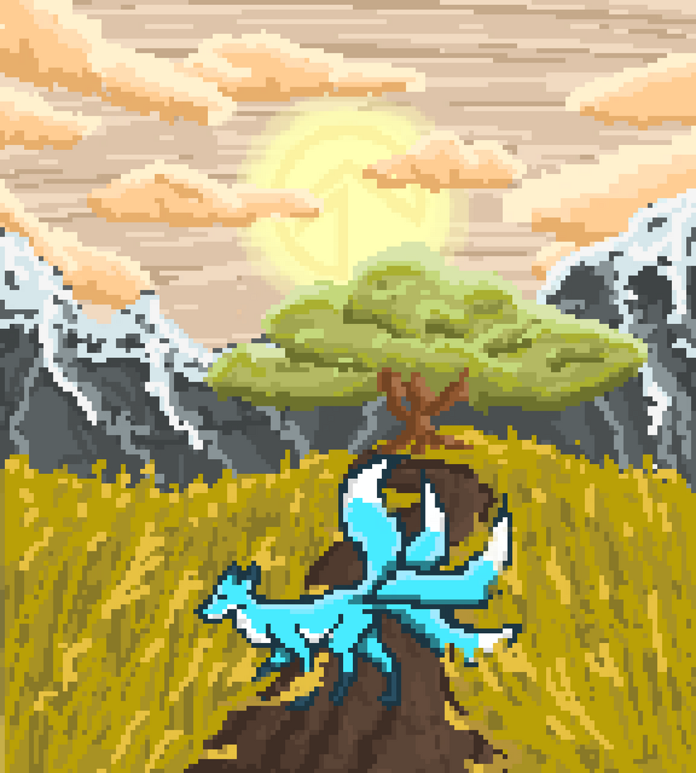 ShinyFoxPixelArt