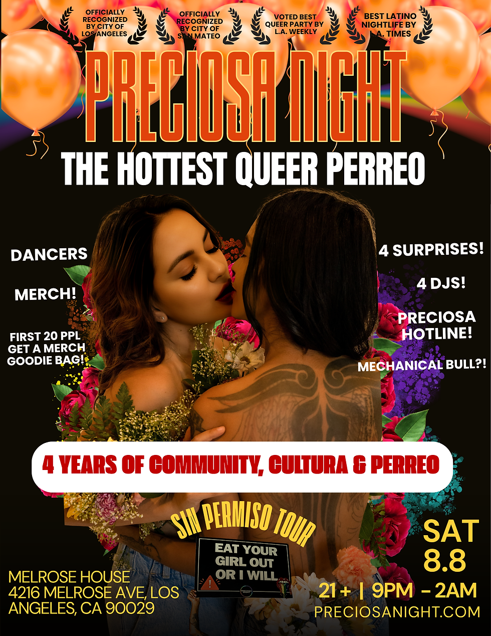 PRECIOSA 4 YEAR ANNIVERSARY!