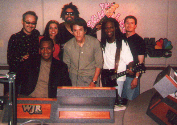 Ted and band on Mitch Albom Show